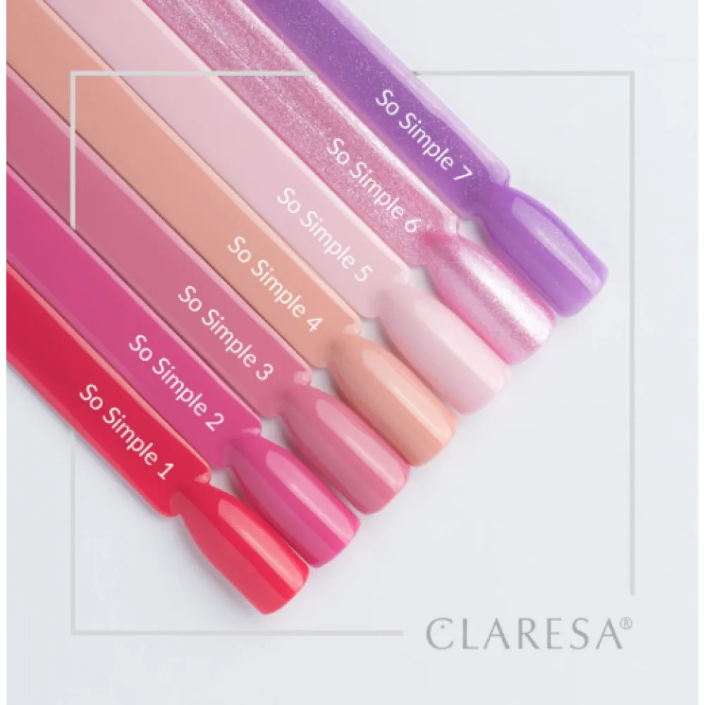 CLARESA So Simple 7 - geel-lakk, 5 ml