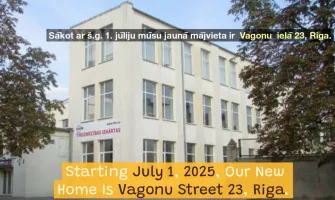 Oleme kolinud! Uus aadress – veel mugavam vastuvõtt!