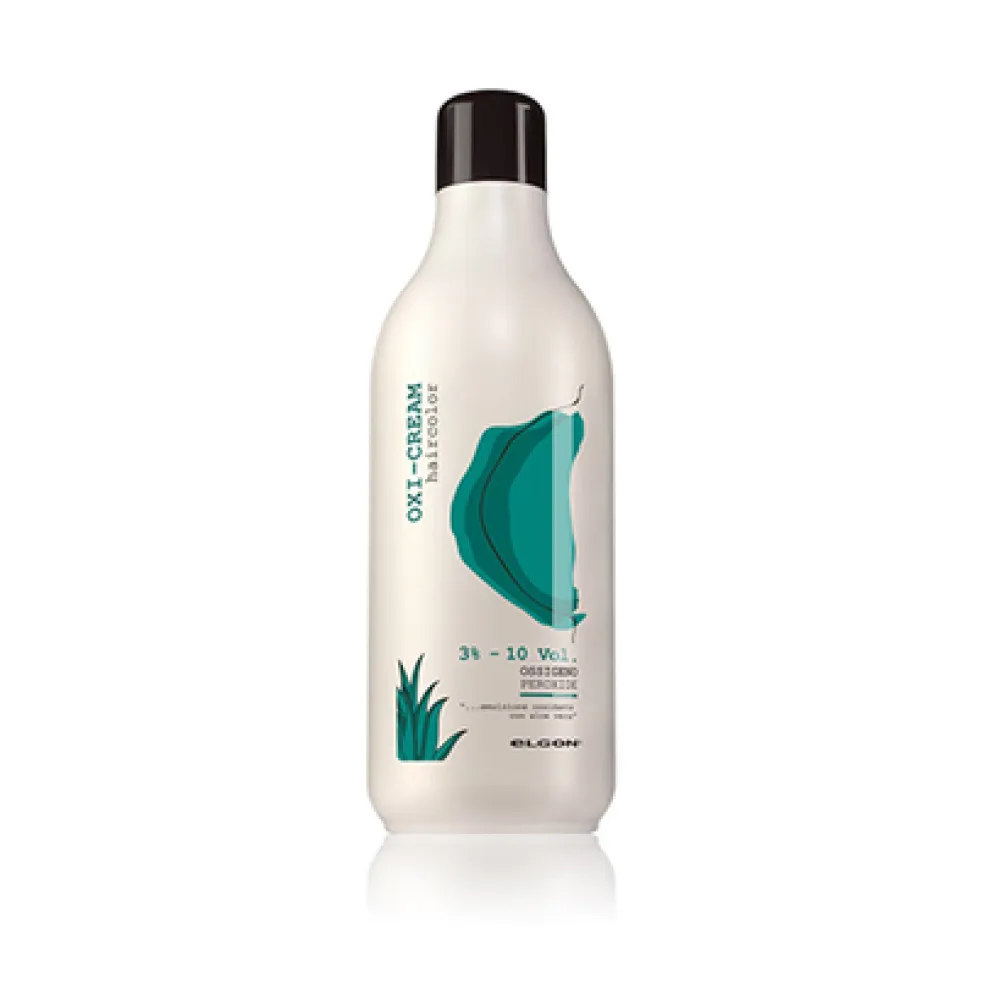 ELGON Oxi-cream haircolor 3% - oksüdeeriv emulsioon aloega, 1000 ml