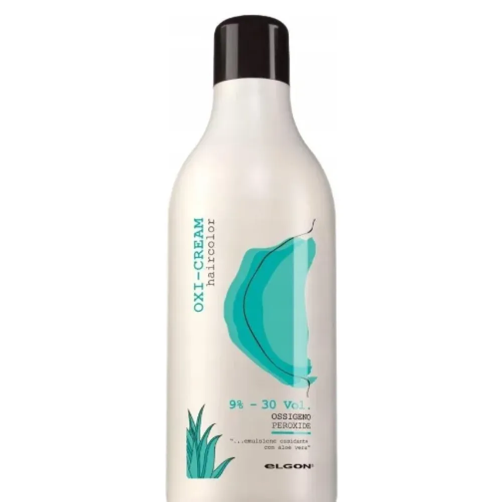 ELGON Oxi-cream haircolor 9% - oksüdeeriv emulsioon aaloega, 1000 ml