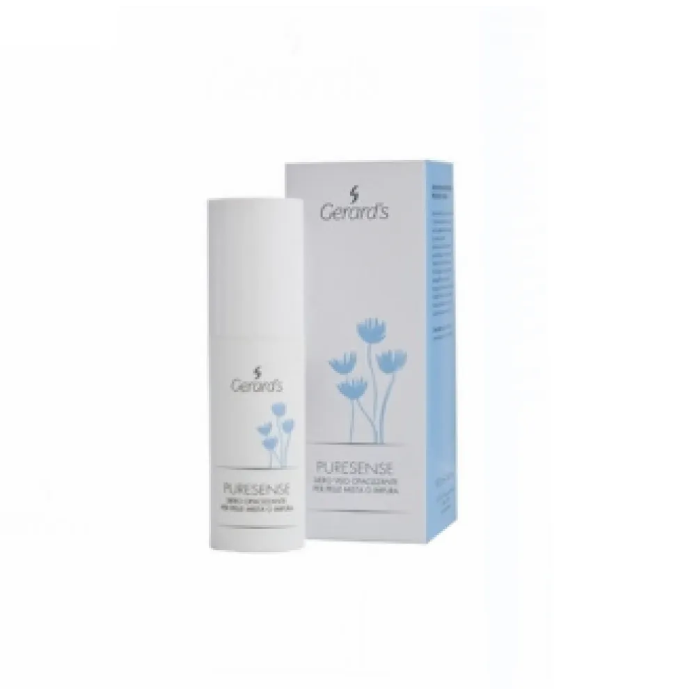 GERARD'S PURESENSE Matistav näoseerum kombineeritud või ebapuhtustega nahale, 30 ml