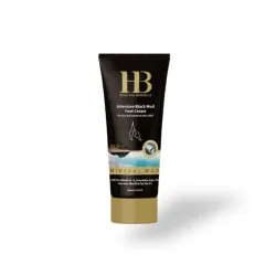 H&B Intensive Black Mud Foot Cream - intensiivne jalakreem musta mudaga, 100 ml
