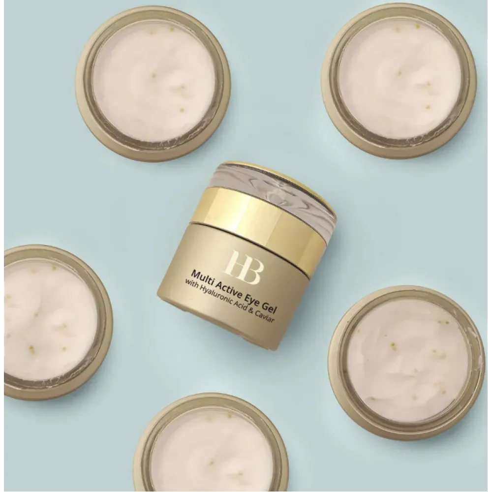 H&B PREMIUM LINE Multi-Active silmageel hüaluroonhappe ja kaviariga, 50 ml (h&b-gel)