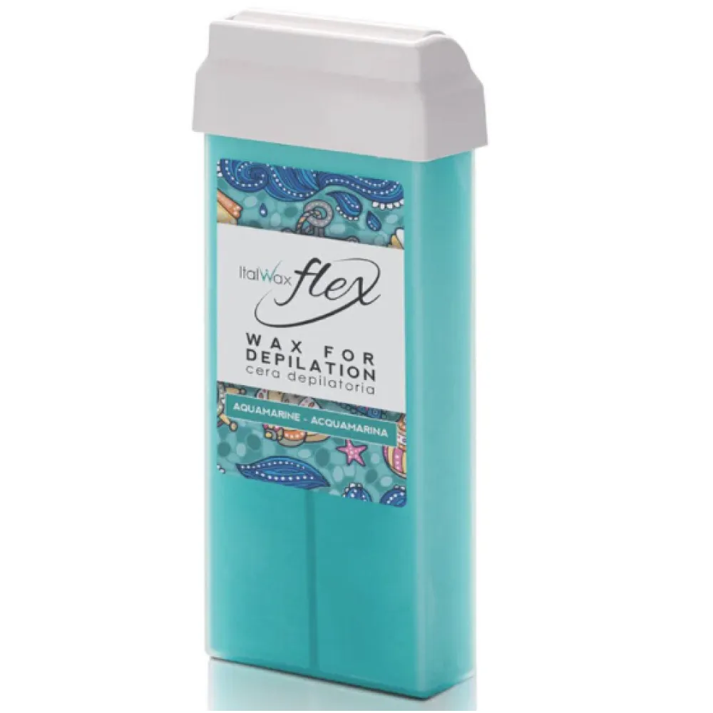 ItalWax FLEX Aquamarine - Aquamarine pehme vaha, 100 ml (BRL73033)