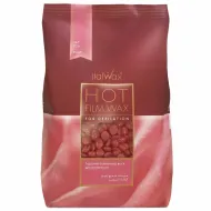 ItalWax Hot Film Wax ROSE – Läbipaistev kilevaha ROOS, 1000 g