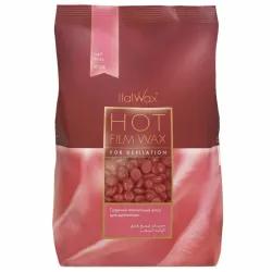 ItalWax Hot Film Wax ROSE – Läbipaistev kilevaha ROOS, 1000 g