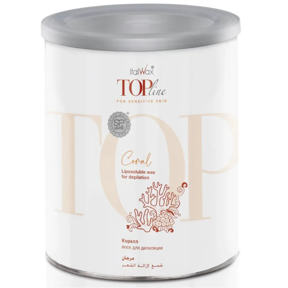ItalWax Top Line Coral – pehme vaha (korall), 800 ml (02-1953)
