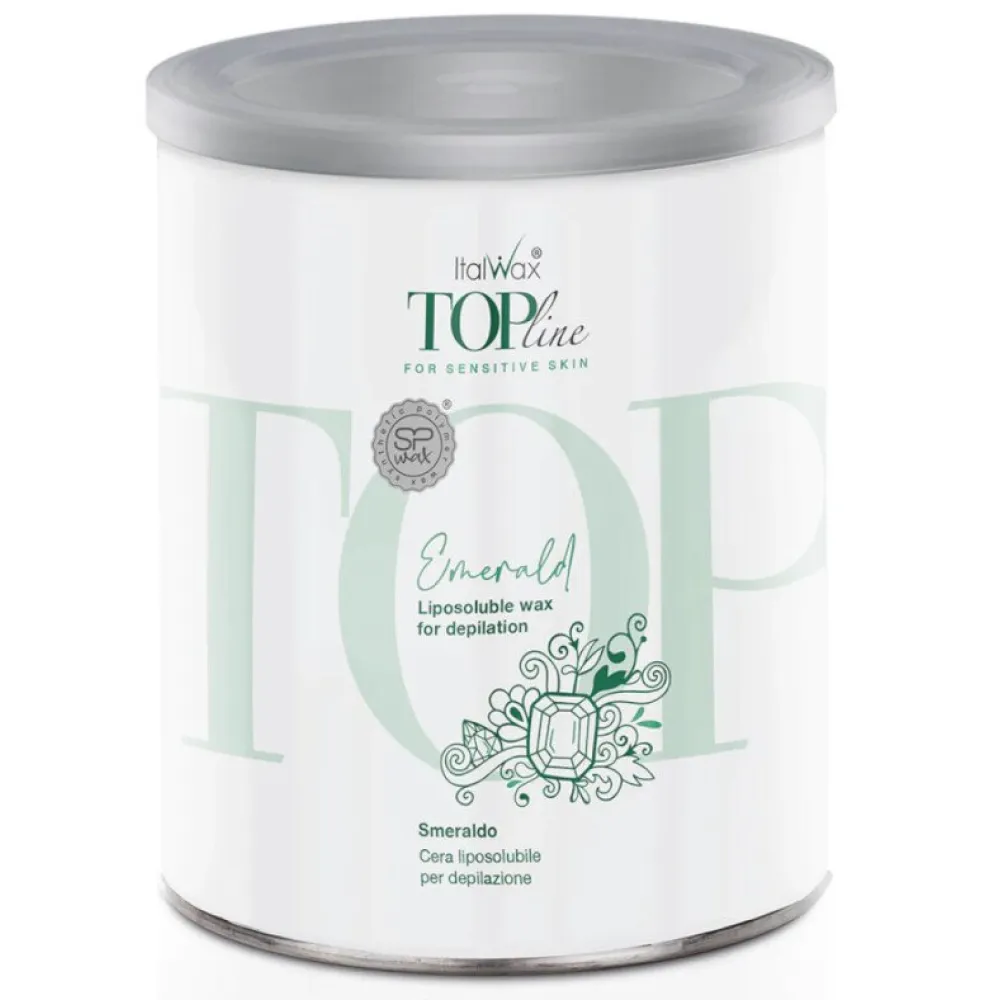 ItalWax Top Line Emerald pehme vaha Smaragd, 800 ml (02-1954)