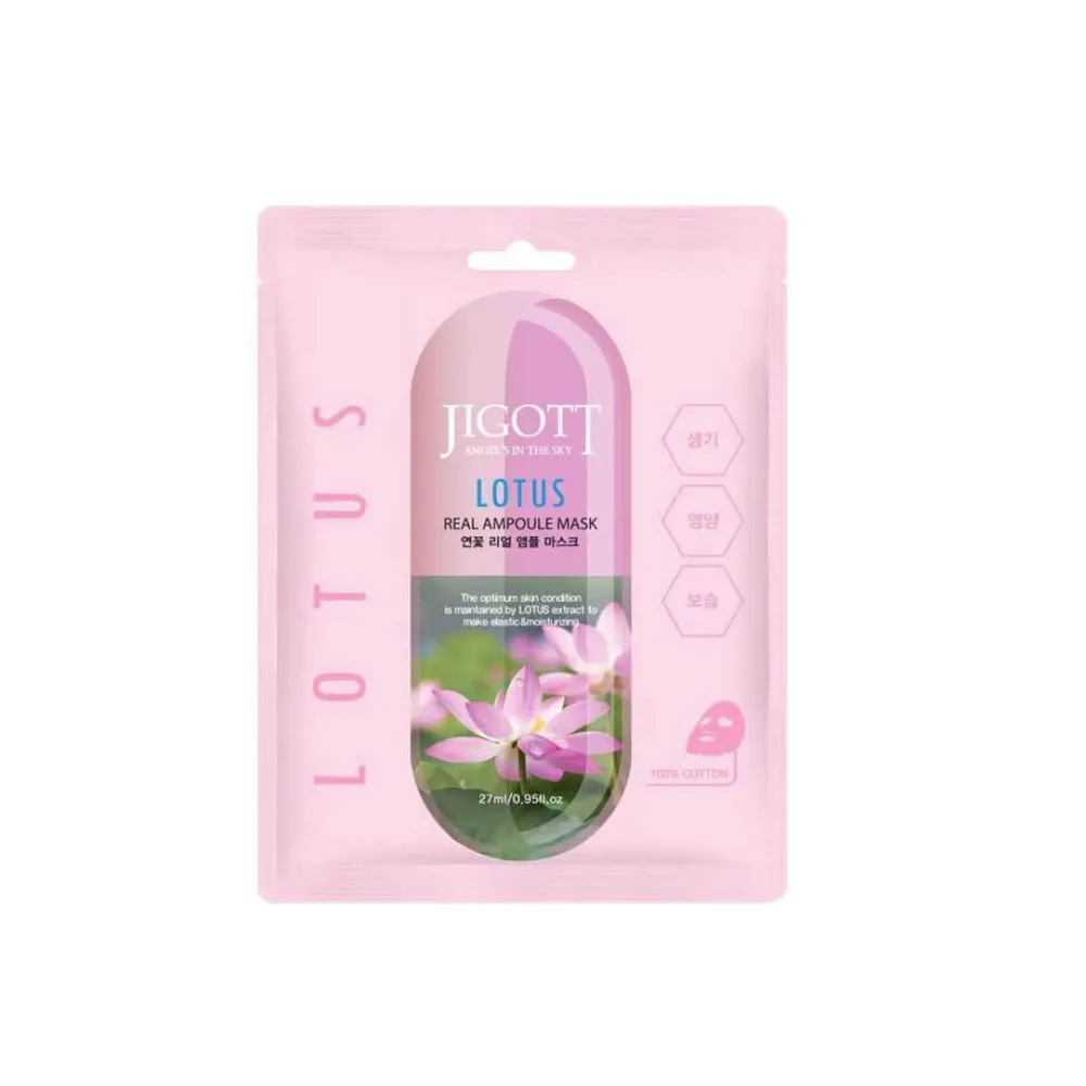 Jigott Lotus Real Ampoule Mask, 27ml (280184-1)