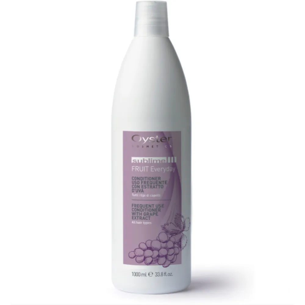 Oyster FRUIT SUBLIME viinamarjaekstraktiga palsam – igapäevaseks kasutamiseks, 1000 ml (oyster-grape-con)