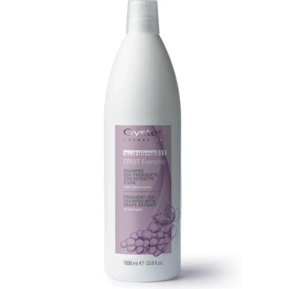 Oyster FRUIT SUBLIME Grape Extract Shampoo - Igapäevane šampoon, 1000 ml (oyster-grape-sh)