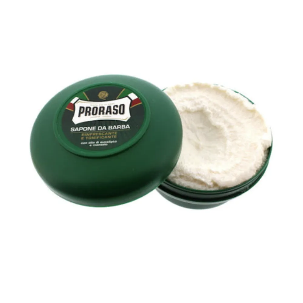 PRORASO Refreshing Shaving Soap With Eucalyptus Oil And Menthol, 150ml